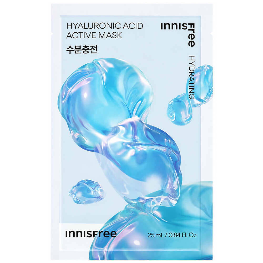 Увлажняющая тканевая маска с гиалуроновой кислотой Innisfree Hyaluronic Acid Active Mask
Увлажняющая тканевая маска с гиалуроновой кислотой Innisfree Hyaluronic Acid Active Mask