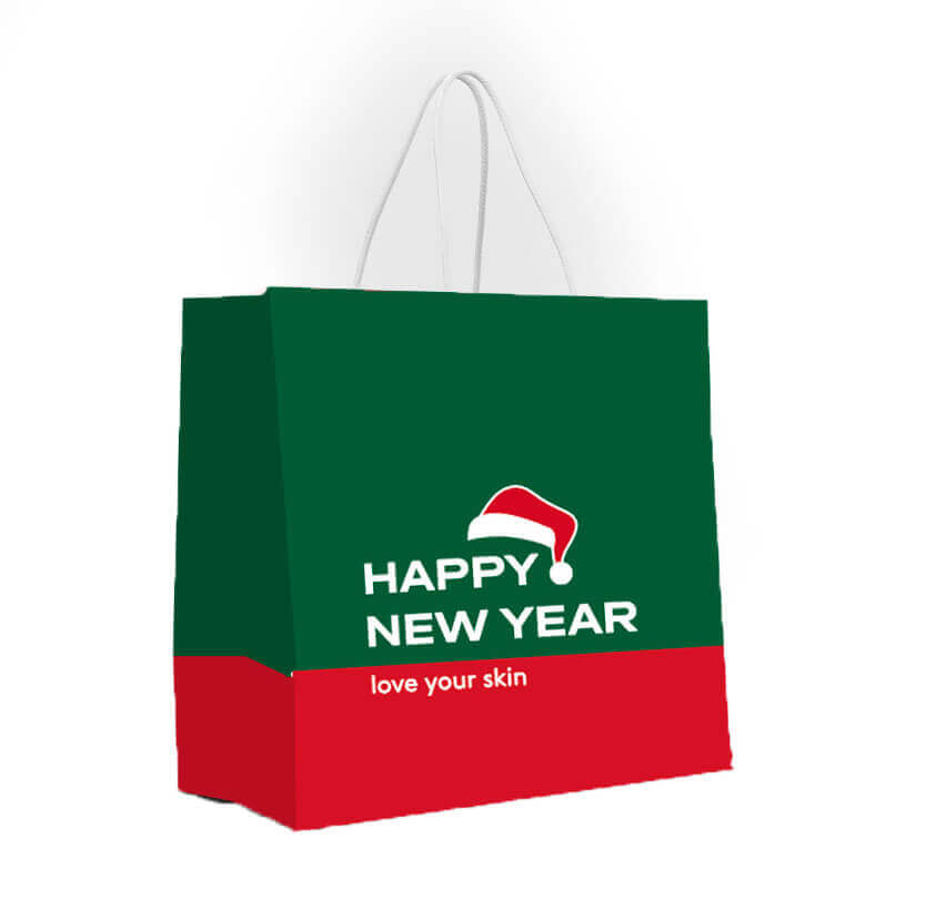 Пакет подарочный маленький «Новый год 2022» зеленый
Пакет подарочный маленький «Новый год 2022» зеленый