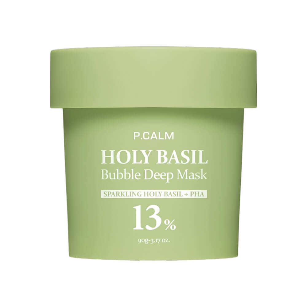 Пузырьковая глиняная маска для очищения пор P.CALM Holy Basil Bubble Deep Mask
Пузырьковая глиняная маска для очищения пор P.CALM Holy Basil Bubble Deep Mask