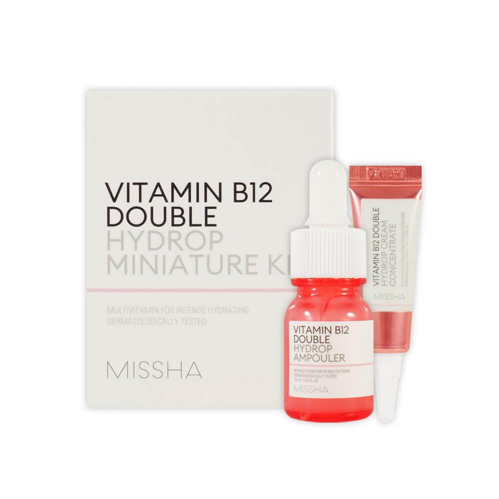 Ультраувлажняющий набор миниатюр Missha Vitamin B12 Double Hydrop Miniature kit
Ультраувлажняющий набор миниатюр Missha Vitamin B12 Double Hydrop Miniature kit