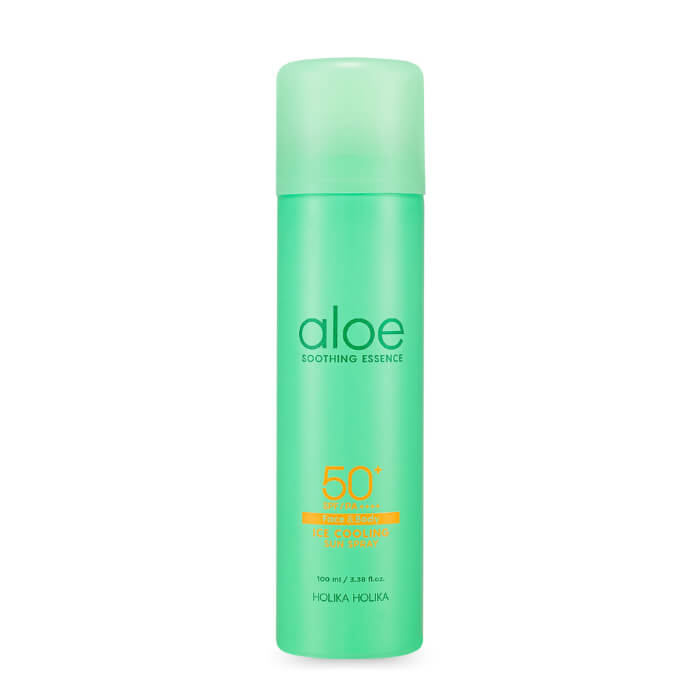 Солнцезащитный спрей с охлаждающим эффектом Holika Holika Aloe Ice Cooling Sun Spray PF 50+ PA ++++
Солнцезащитный спрей с охлаждающим эффектом Holika Holika Aloe Ice Cooling Sun Spray PF 50+ PA ++++