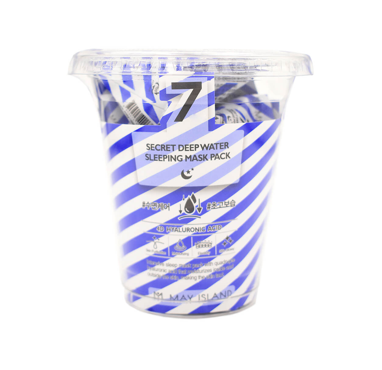 Увлажняющая ночная маска May Island Secret Deep Water Sleeping Mask Pack
Увлажняющая ночная маска May Island Secret Deep Water Sleeping Mask Pack