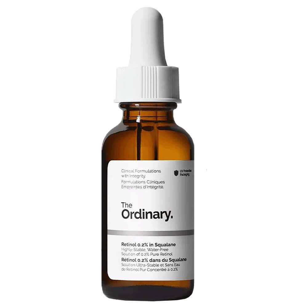 Сыворотка с ретинолом 0,2% на основе сквалана The Ordinary Retinol 0.2% In Squalane
Сыворотка с ретинолом 0,2% на основе сквалана The Ordinary Retinol 0.2% In Squalane