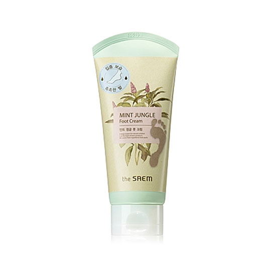 Освежающий мятный крем для стоп The Saem Mint Jungle Foot Cream
Освежающий мятный крем для стоп The Saem Mint Jungle Foot Cream
