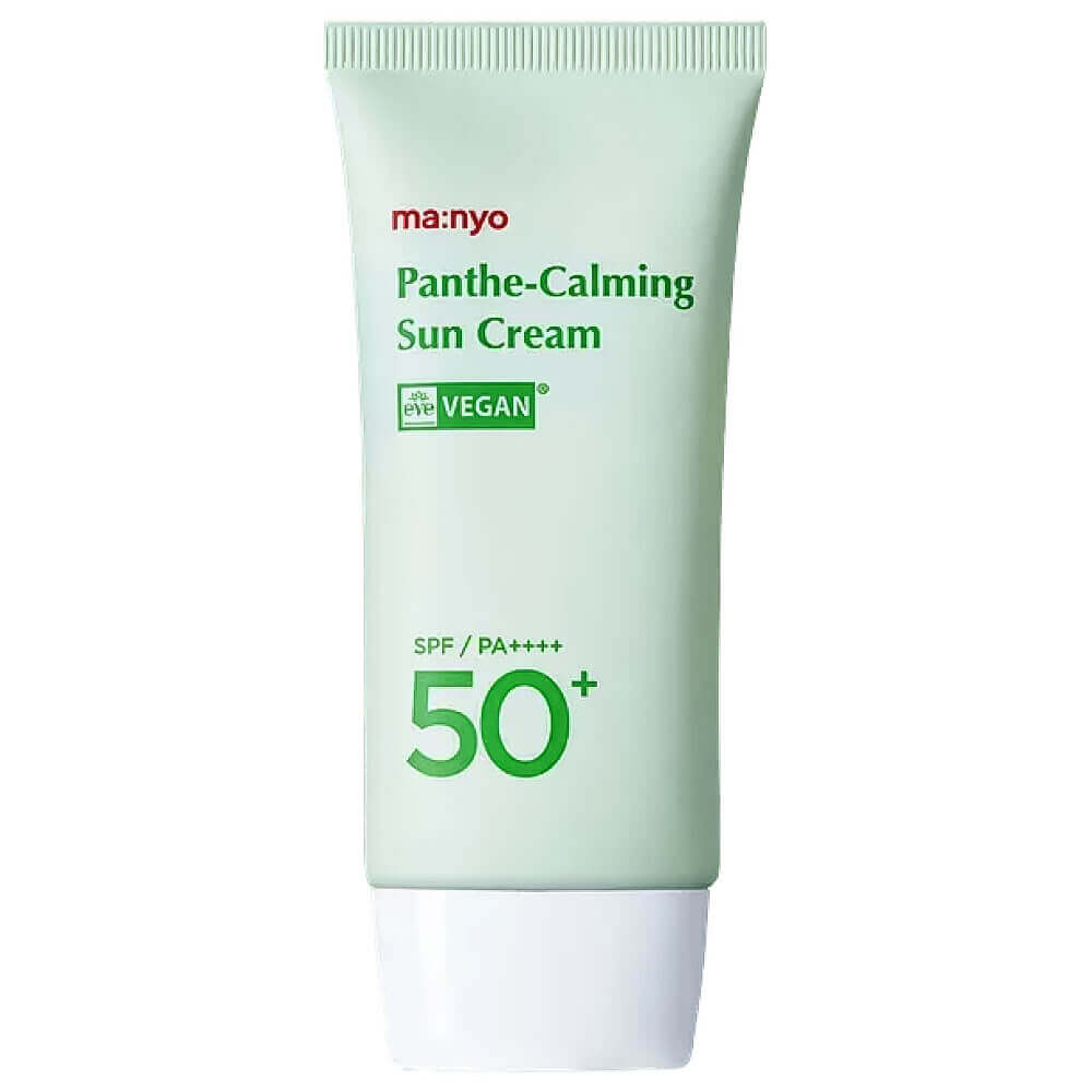 Веганский солнцезащитный крем с пантенолом Manyo Panthe-Calming Sun Cream SPF50+ PA++++
Веганский солнцезащитный крем с пантенолом Manyo Panthe-Calming Sun Cream SPF50+ PA++++