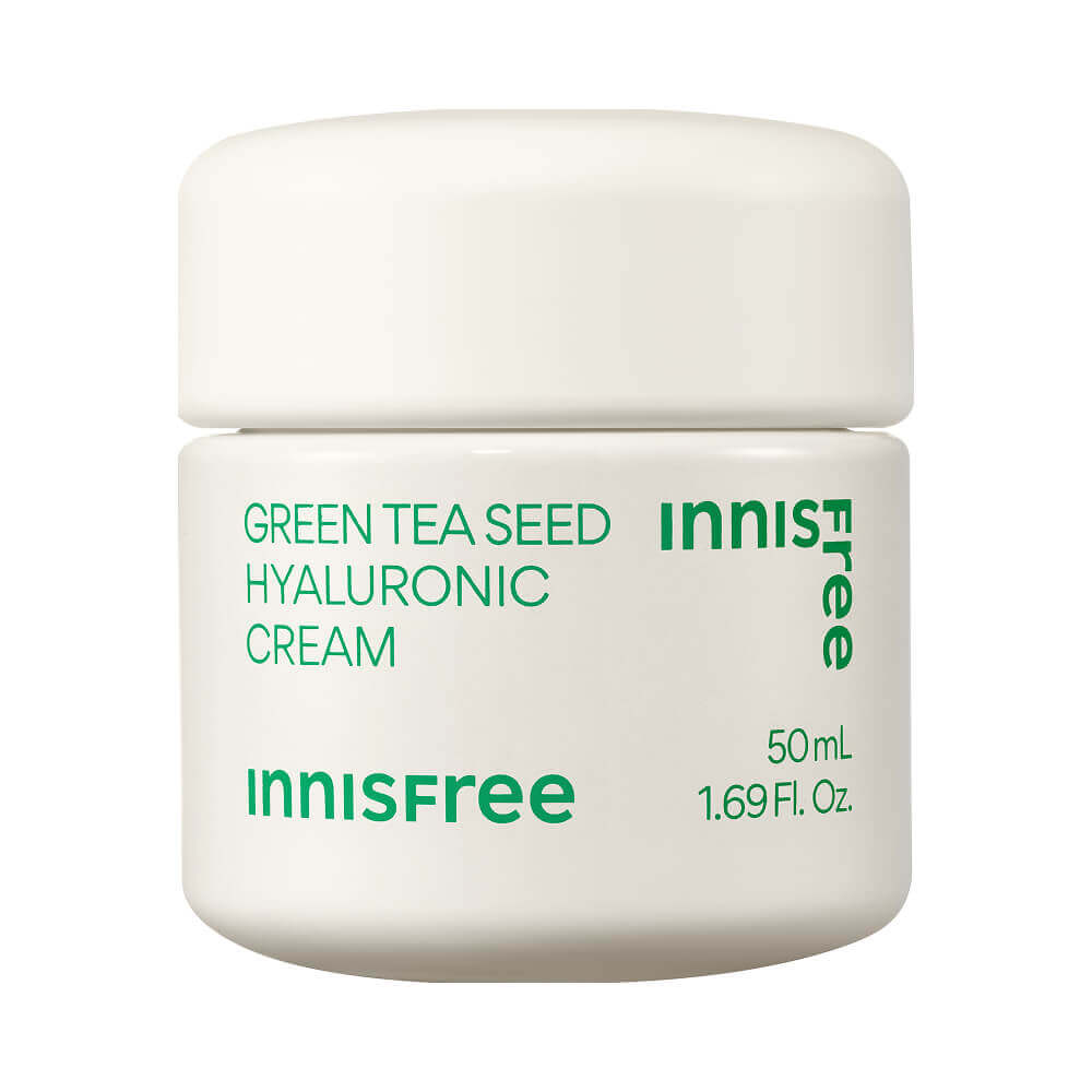 Увлажняющий крем с зелёным чаем Innisfree Green Tea Seed Hyaluronic Cream 50 мл
Увлажняющий крем с зелёным чаем Innisfree Green Tea Seed Hyaluronic Cream 50 мл