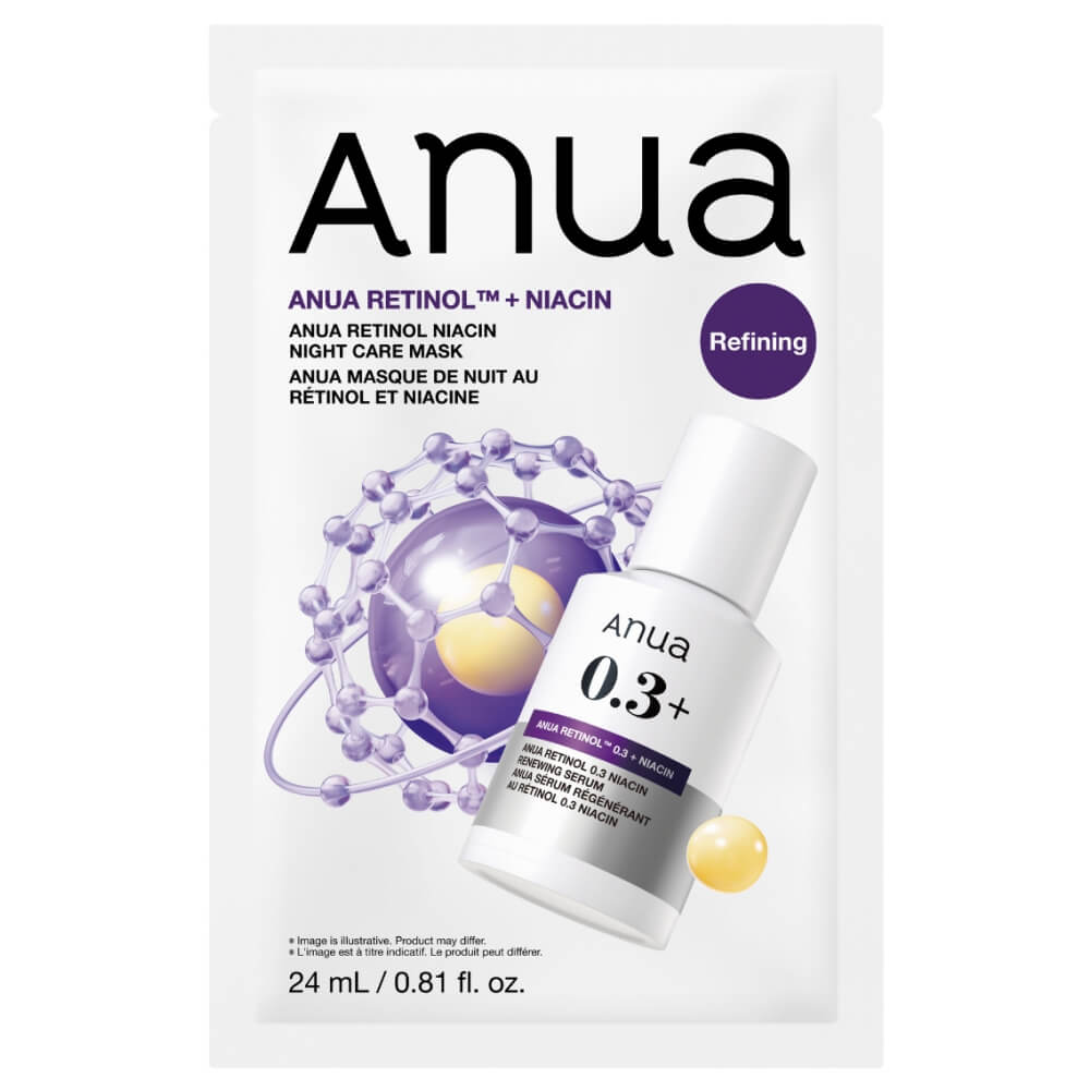 Тонизирующая тканевая маска с ретинолом и 5% ниацинамида Anua Retinol Niacin Night Care Mask
Тонизирующая тканевая маска с ретинолом и 5% ниацинамида Anua Retinol Niacin Night Care Mask