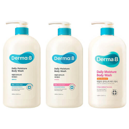 Ламеллярный гель для душа Derma:B Daily Moisture Body Wash