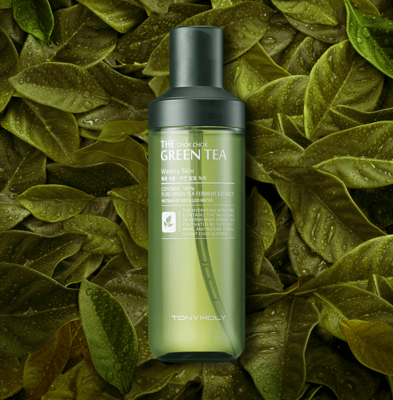Тоник на основе ферментированного экстракта зелёного чая Tony Moly Chok Chok Green Tea Watery Skin