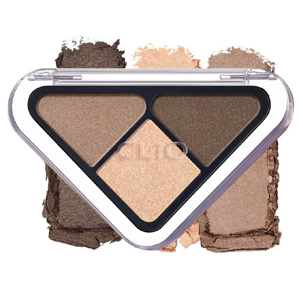 Универсальная палетка теней для век CLIO Essential Shadow Tap 01 Portable Beige