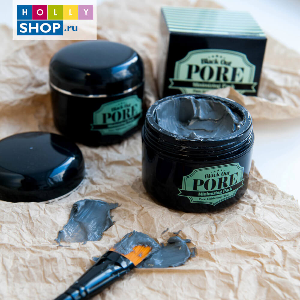 Маска с древесным углем для очищения пор Secret Key Black Out Pore Minimizing Pack