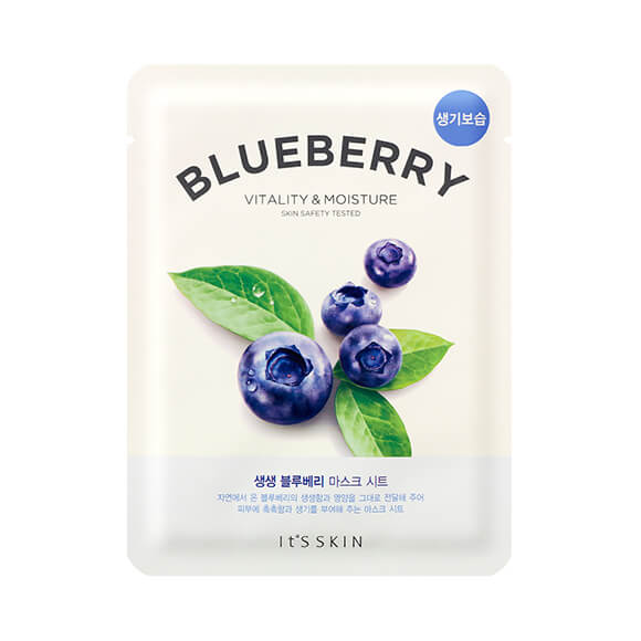 Освежающие тканевые маски It's Skin The Fresh Mask Sheet Blueberry- Черника