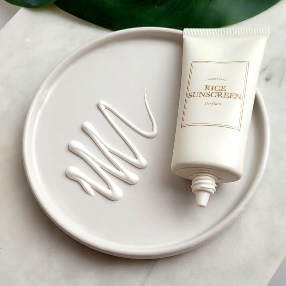 Минеральный санскрин на основе риса гоами I'm From Rice Sunscreen SPF50+ PA++++