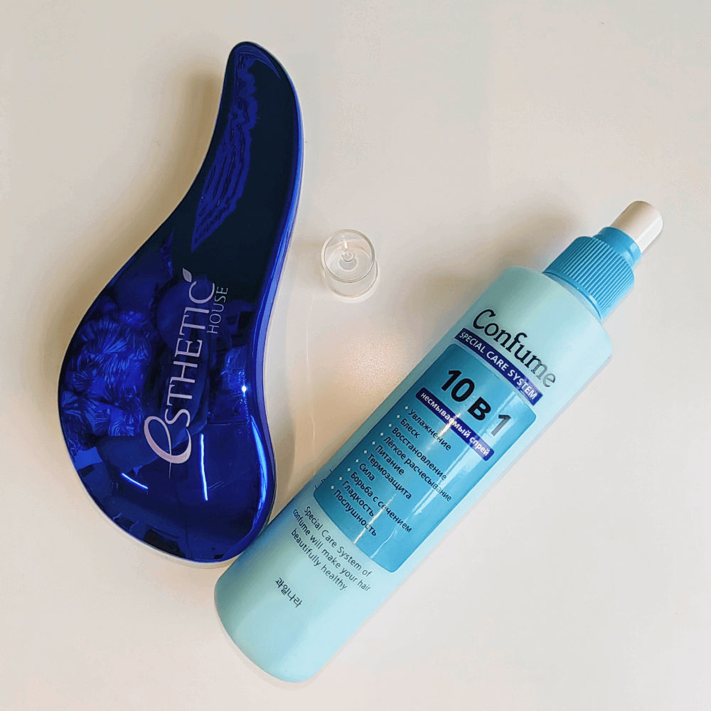 Двухфазная сыворотка-спрей для термозащиты Welcos Confume Two-Phase Treatment