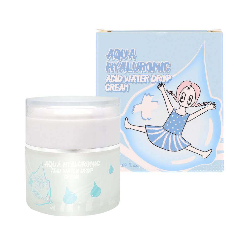 Увлажняющий гиалуроновый крем для лица Elizavecca Aqua Hyaluronic Acid Water Drop Cream