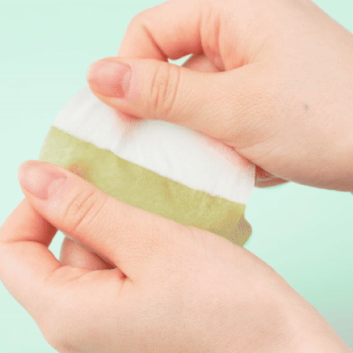 Веганские успокаивающие тонер-пэды с центеллой numbuzin No.1 Centella Re-Leaf Green Toner Pad