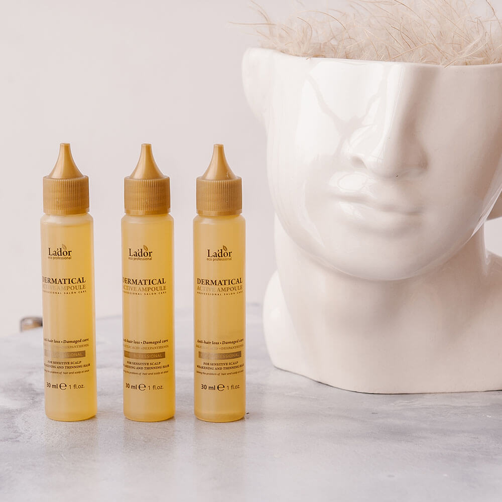 Пептидные ампулы против выпадения волос Lador Dermatical Active Ampoule 