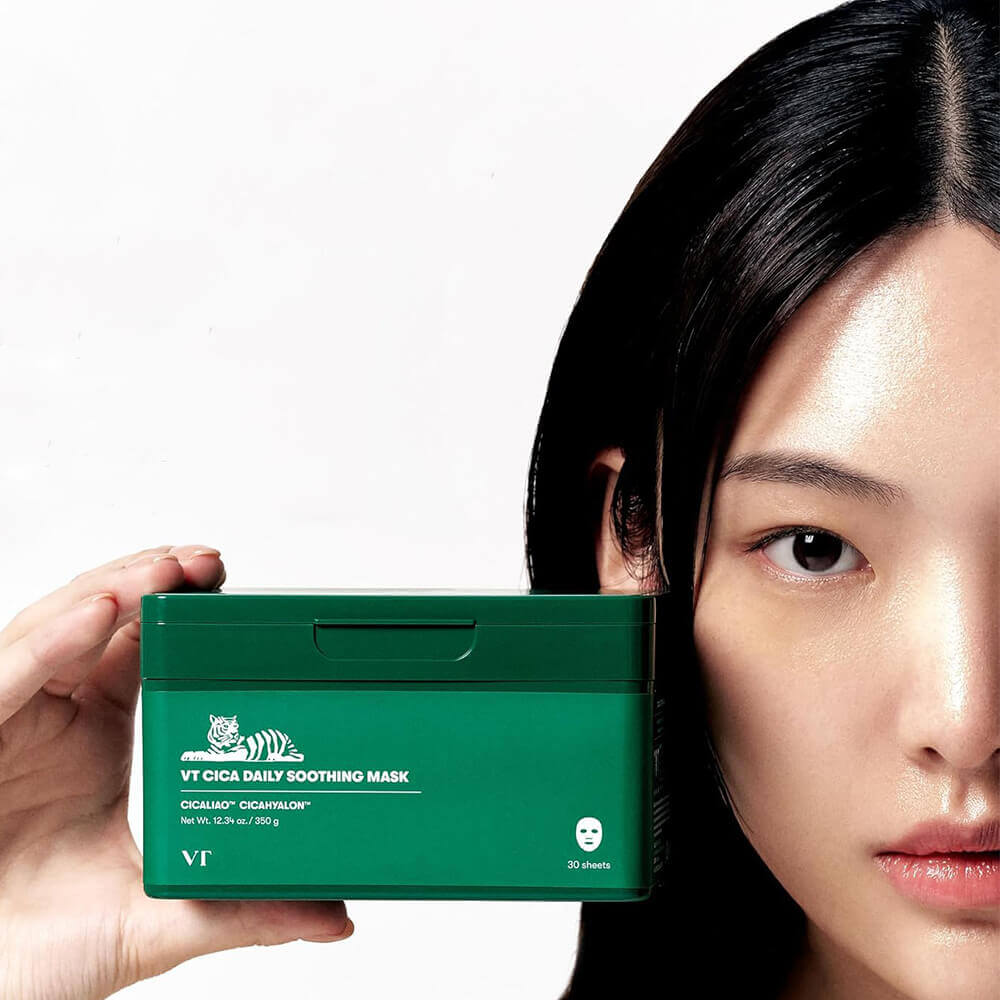 VT COSMETICS CICA DAILY SOOTHING MASK 6個 VT Cosmetics Cica Daily Soothing Mask