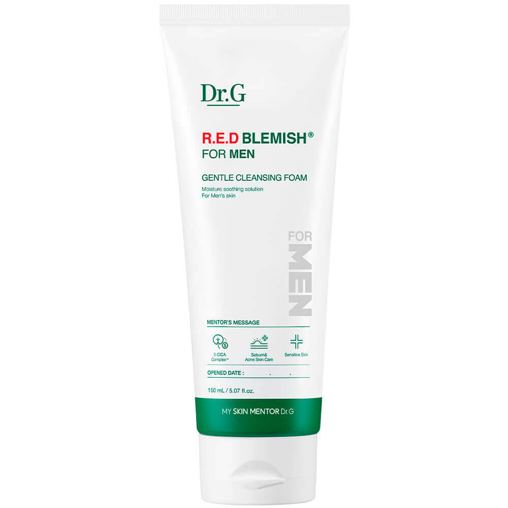 

Мужская успокаивающая пенка для умывания Dr.G Red Blemish For Man Gentle Cleansing Foam