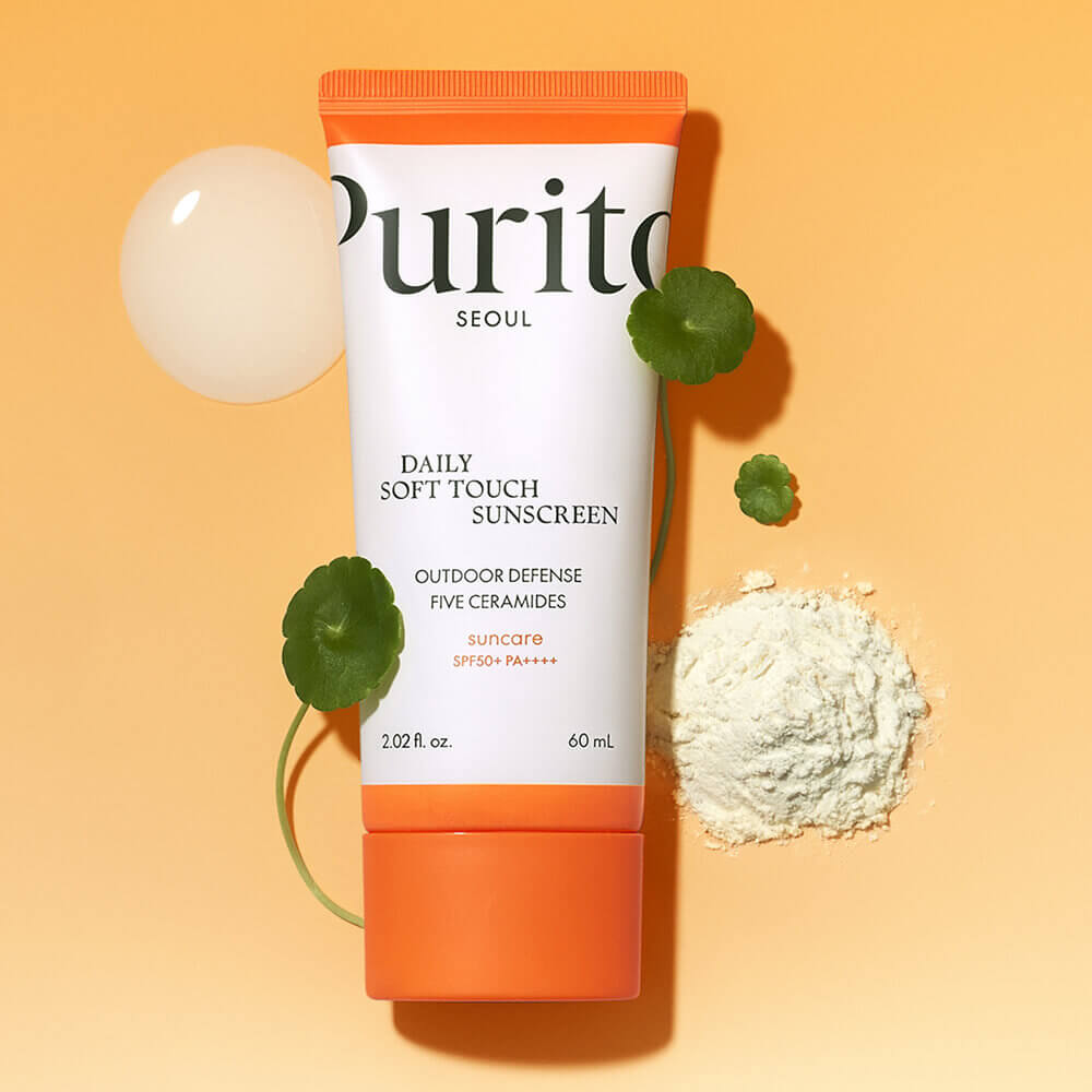 Солнцезащитный крем на фотостабильных фильтрах Purito Seoul Daily Soft Touch Sunscreen SPF50+ PA++++