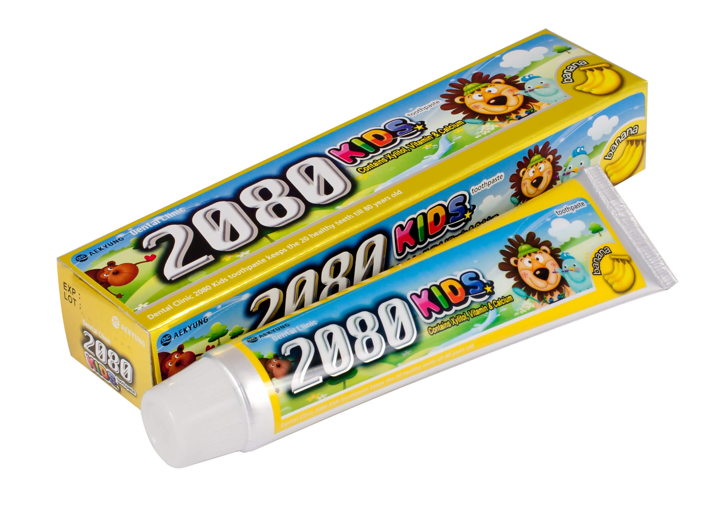 

Детская зубная паста с яблоком Dental Clinic 2080 KIDS Toothpaste Apple
