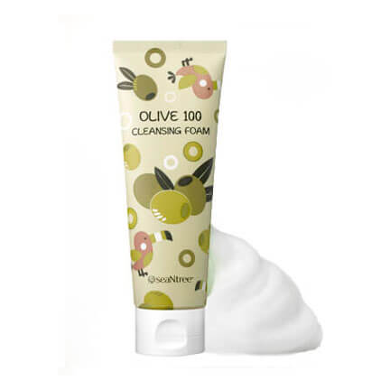 Кремовые пенки для умывания SeaNtree 100 Cleansing Foam - Пенка с оливой (Olive)