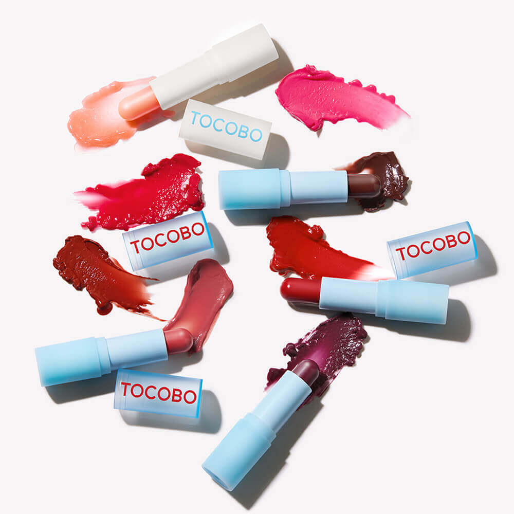 Глянцевый оттеночный бальзам для губ Tocobo Glow&Glass Tinted Lip Balm