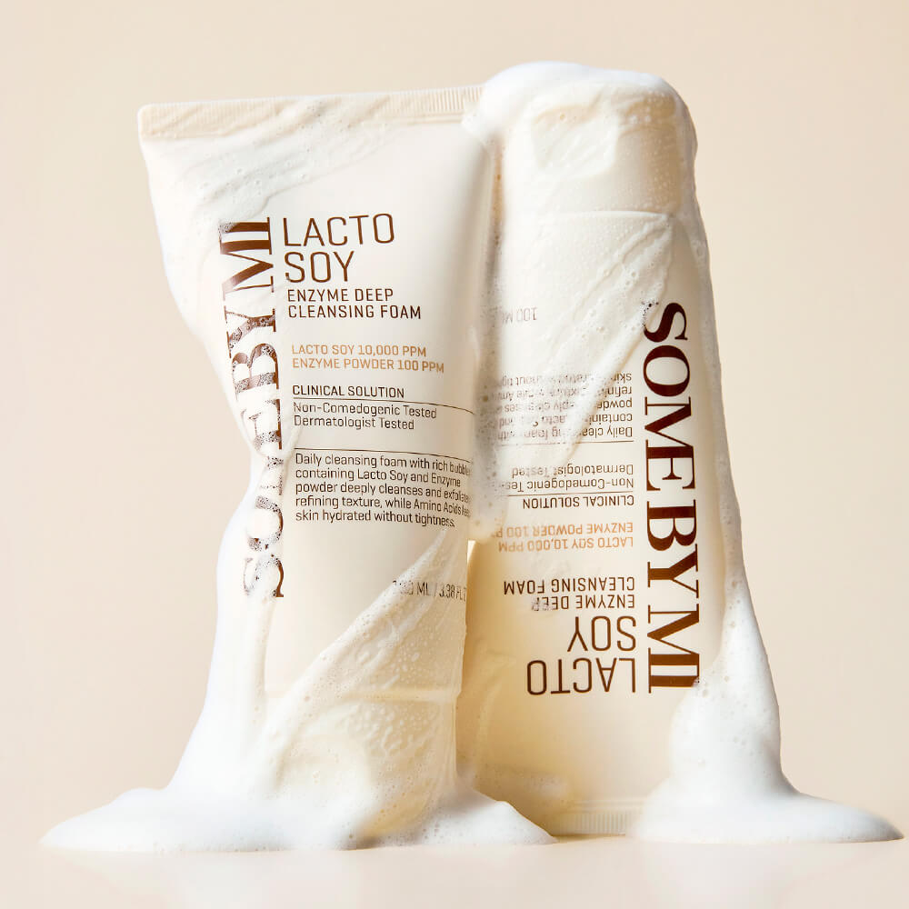 Энзимная пенка для умывания с лактобактериями Some By Mi Lactosoy Enzyme Deep Cleansing Foam