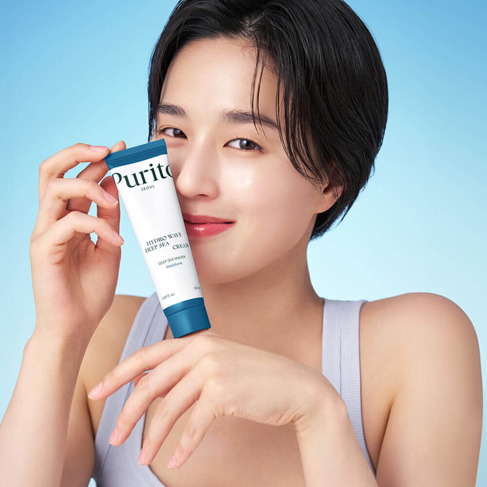 Увлажняющий крем с морской водой Purito Seoul Hydro Wave Deep Sea Cream