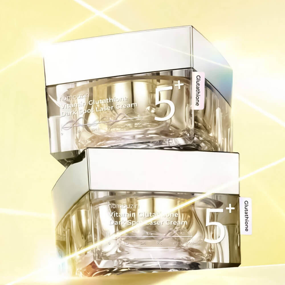Осветляющий крем с глутатионом numbuzin No.5+ Vitamin Glutathione Dark Spot Laser Cream