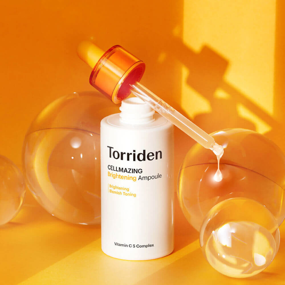 Осветляющая ампула с 5 видами витамина C Torriden Cellmazing Brightening Ampoule