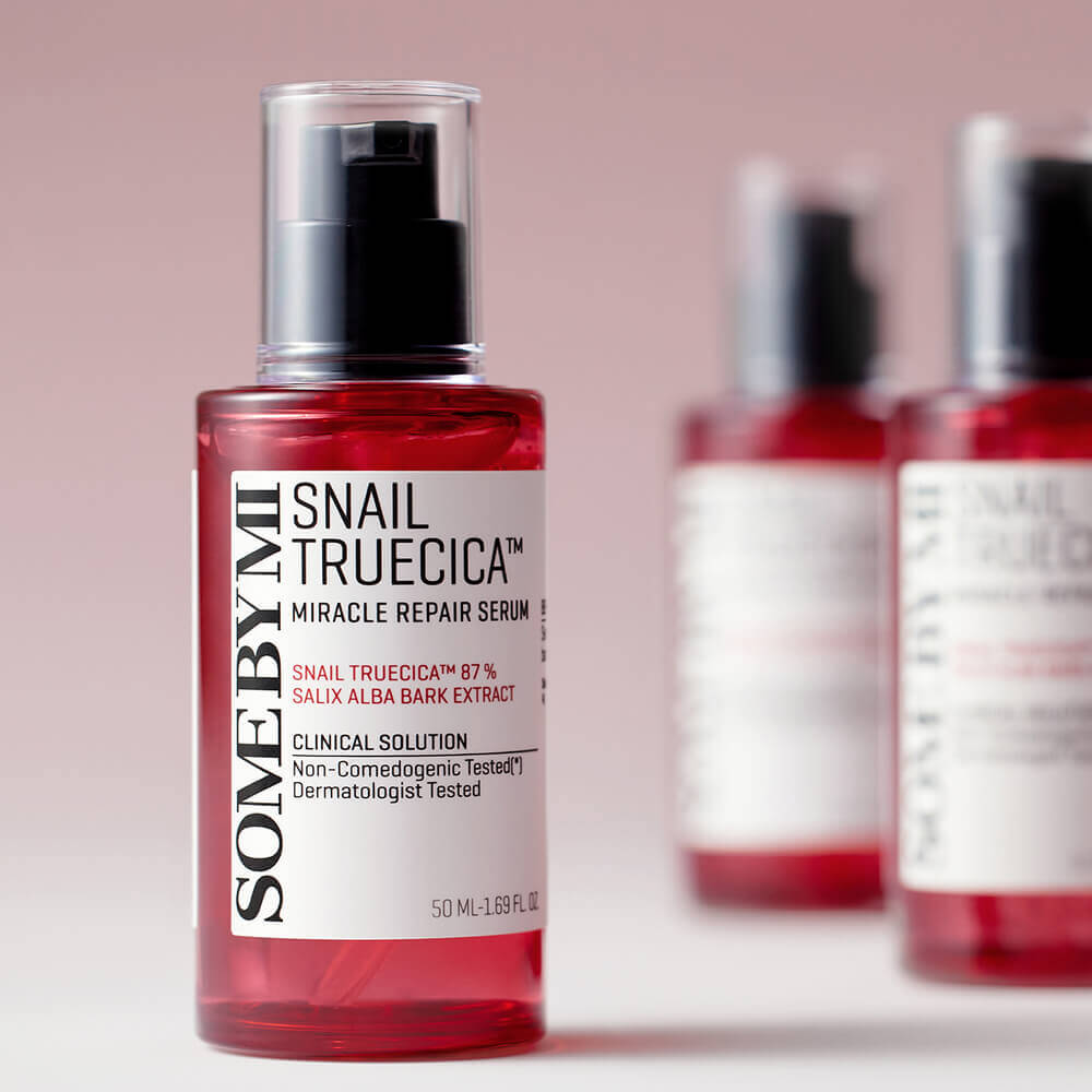 Восстанавливающая сыворотка с муцином чёрной улитки Some By Mi Snail Truecica Miracle Repair Serum