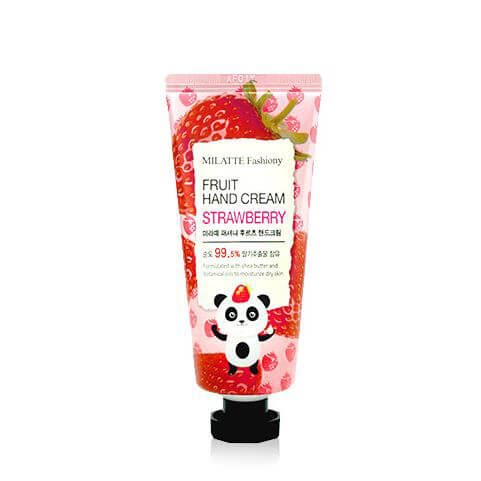 Фруктовые кремы для рук Milatte Fashiony Fruit Hand Cream - Клубничный крем (Strawberry)