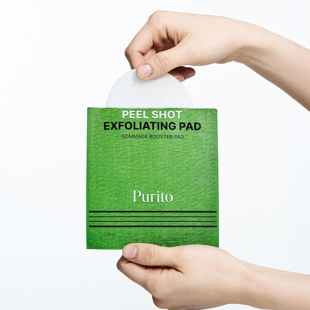 Пилинг-пэды с кислотами и энзимами Purito Seoul Peel Shot Exfoliating Pad