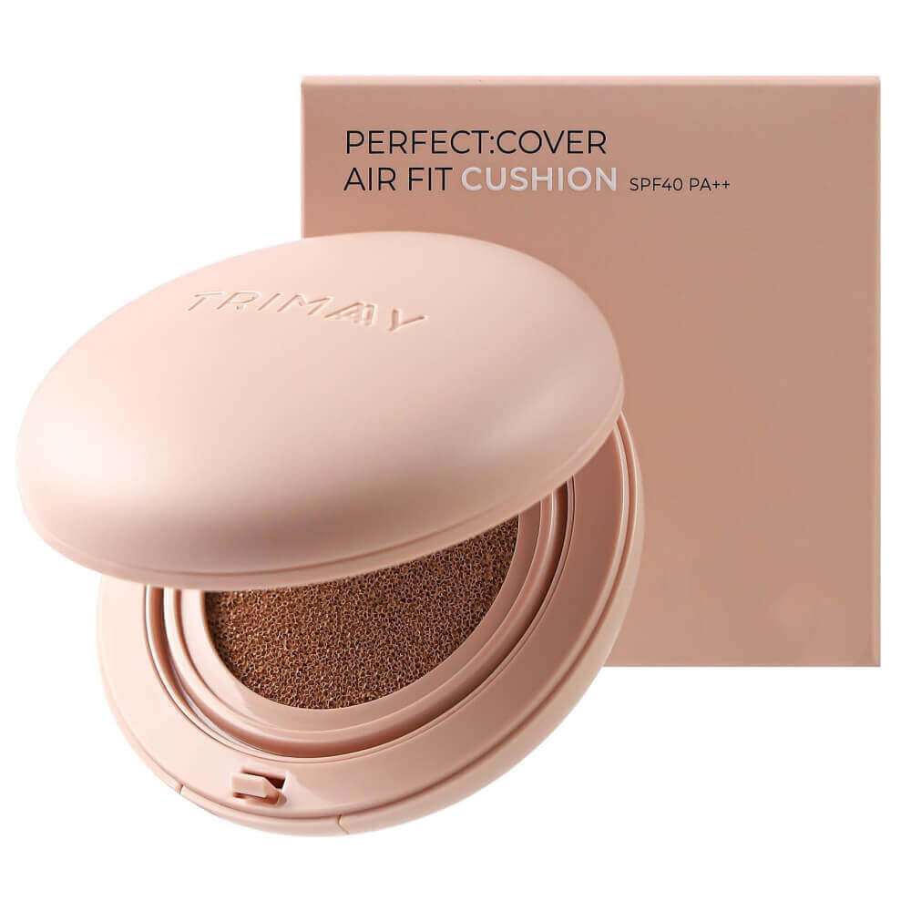 Стойкий увлажняющий кушон Trimay Perfect Cover Air Fit Cushion SPF40 PA++