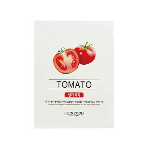 Тканевые маски для лица Skinfood Beauty In A Food Mask Sheet - С экстрактом томата (Tomato)