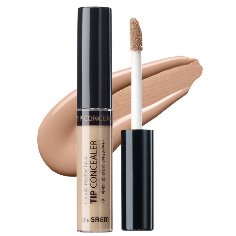 Жидкий консилер The Saem Cover Perfection Tip Concealer 03 Tan