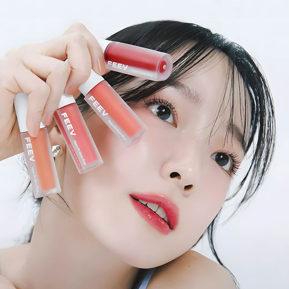 Увлажняющий тинт для губ с сияющим финишем FEEV Hyper-Fit Color Drop