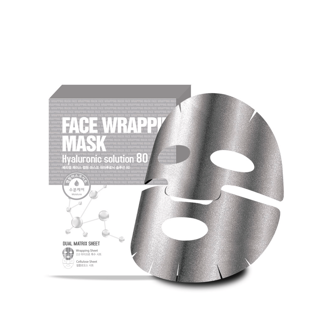 

Маска для лица с гиалуроновой кислотой Berrisom Face Wrapping Mask Hyaluronic Solution