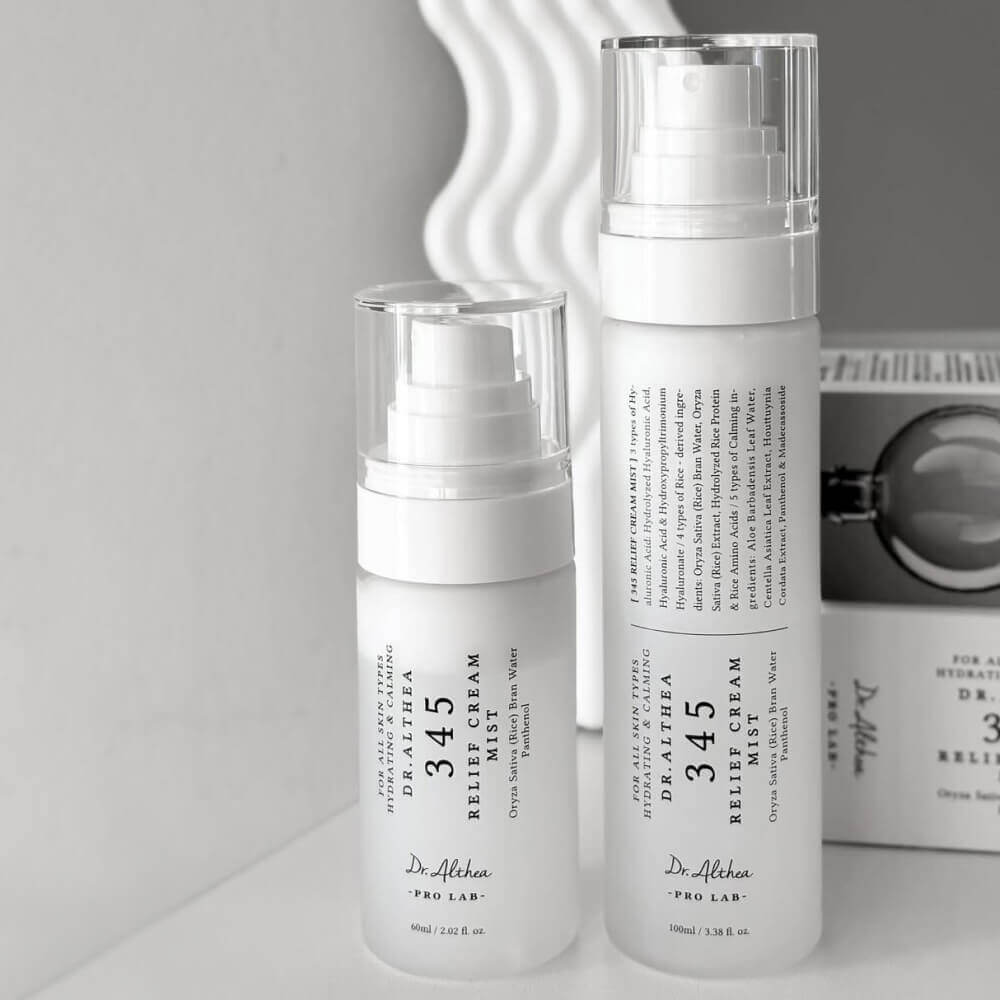 Успокаивающий мист с гидролатом риса и пантенолом Dr. Althea 345 Relief Cream Mist