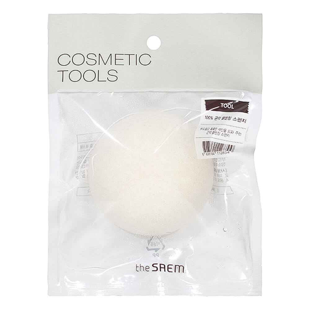 

Очищающий спонж конняку The Saem 100% Konjaku Cleansing Spounge