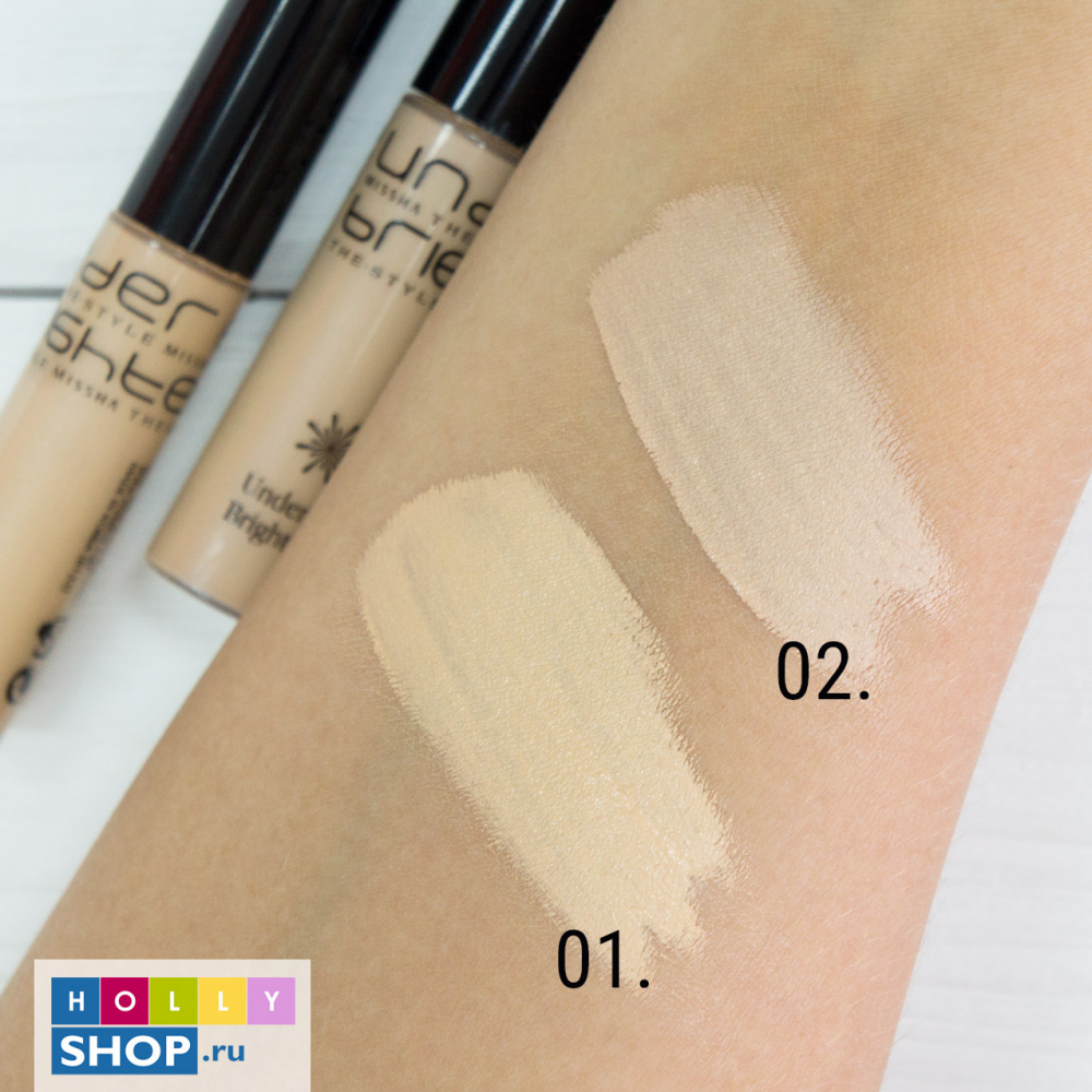 Корректирующий консилер для кожи вокруг глаз Missha The Style Under Eye Brightener