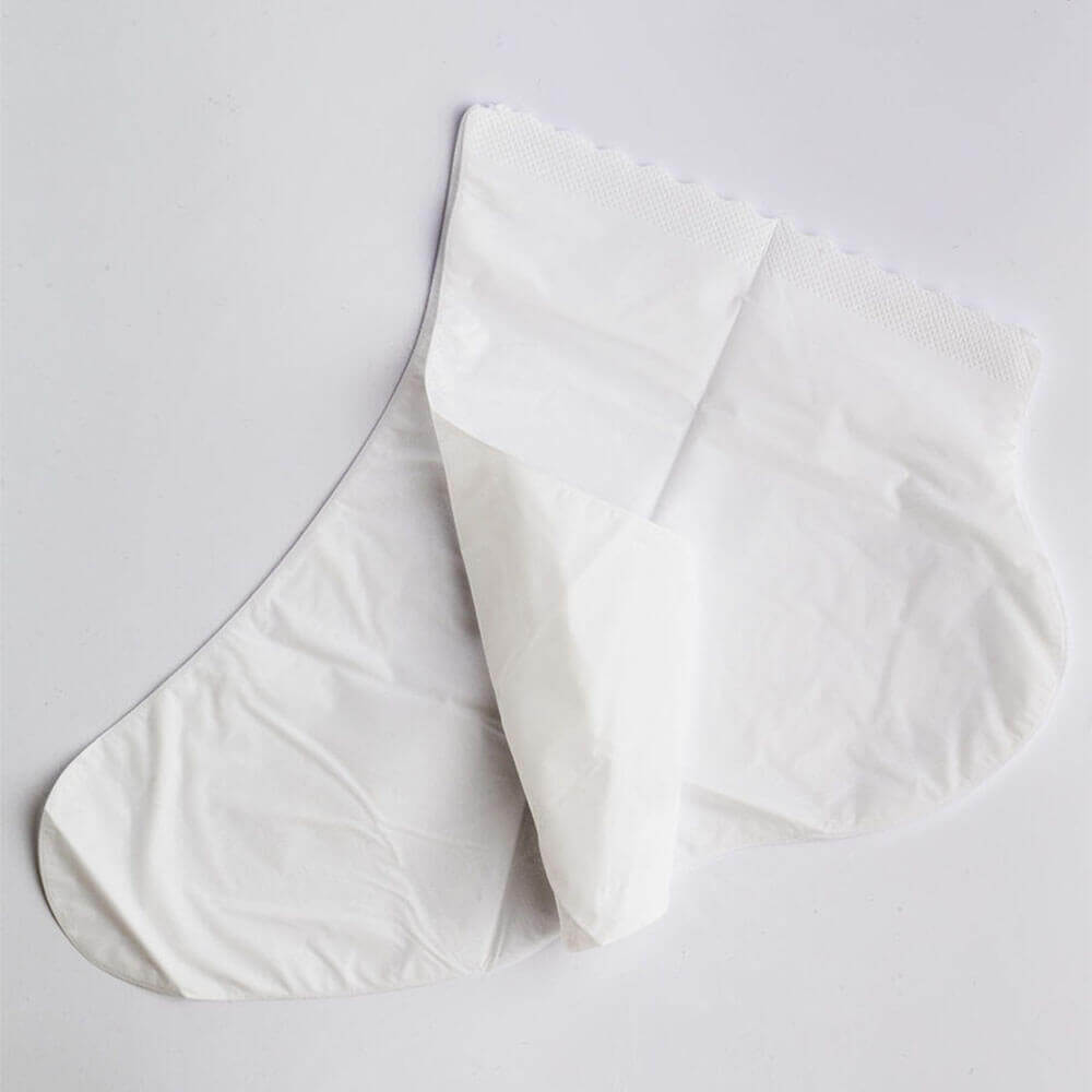 Маска-носочки для ног с сухой эссенцией Petitfee Dry Essence Foot Pack