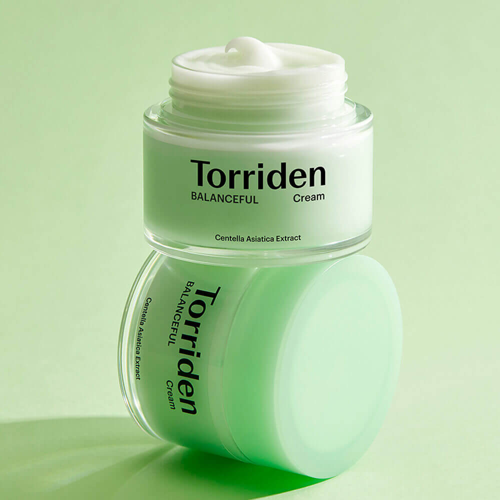 Гипоаллергенный успокаивающий крем с центеллой Torriden Balanceful Cica Cream