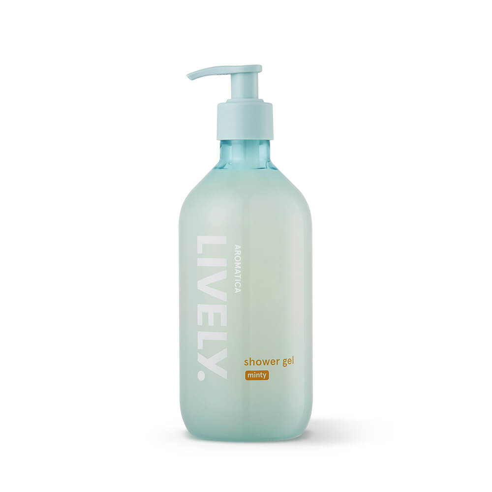 Натуральный гель для душа с мятой AROMATICA Lively Shower Gel Minty