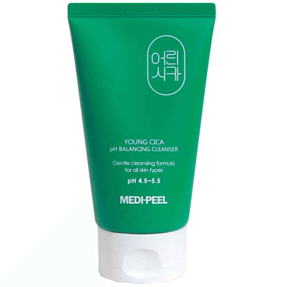 

Успокаивающая пенка для умывания на основе центеллы Medi-Peel Young Cica pH Balancing Cleanser