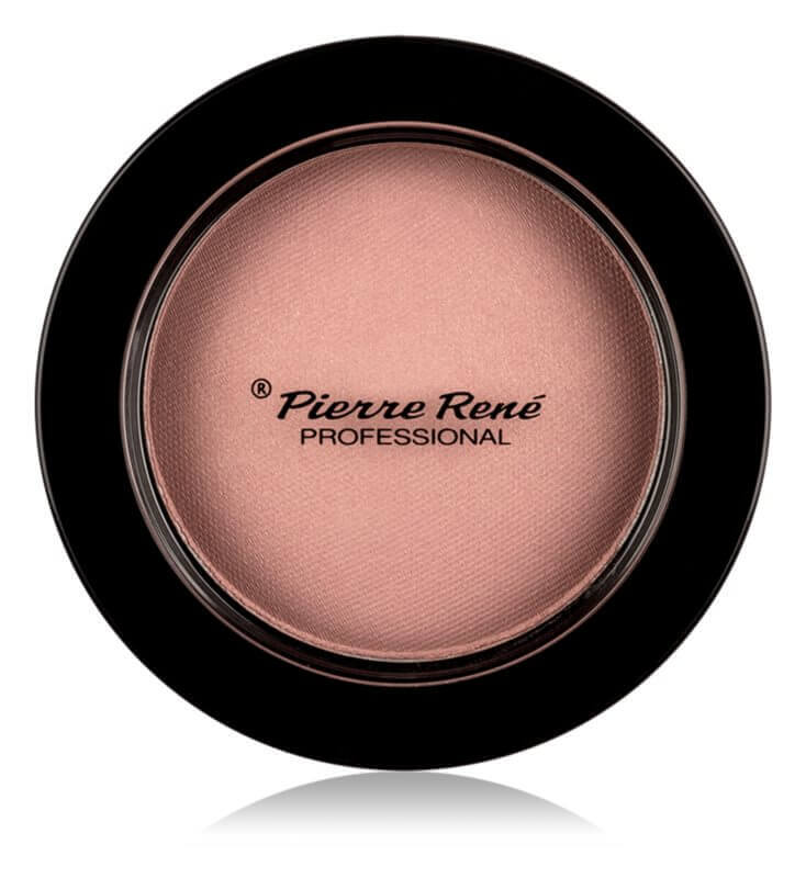 Стойкие компактные румяна Pierre Rene Rouge Powder - 09 Delicate Pink