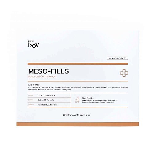 Набор антивозрастных ампул со стволовыми клетками Isov Meso-Fills