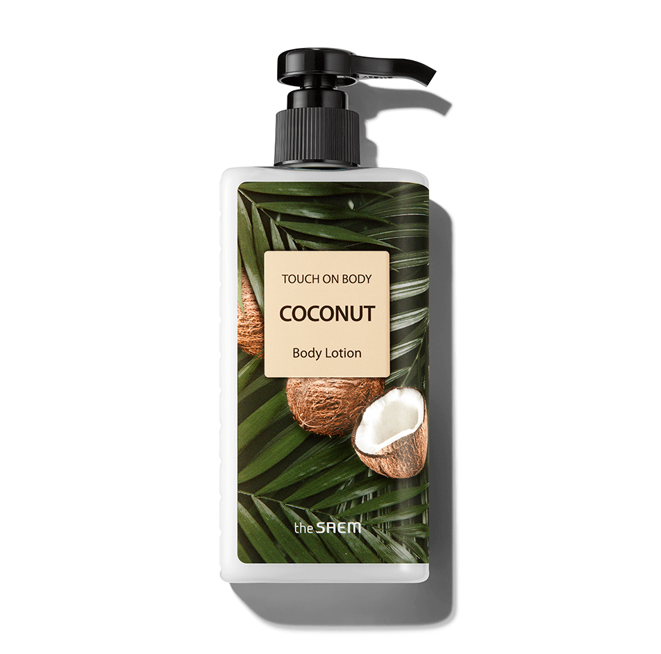Увлажняющие лосьоны для тела The Saem Touch On Body Coconut Body Lotion