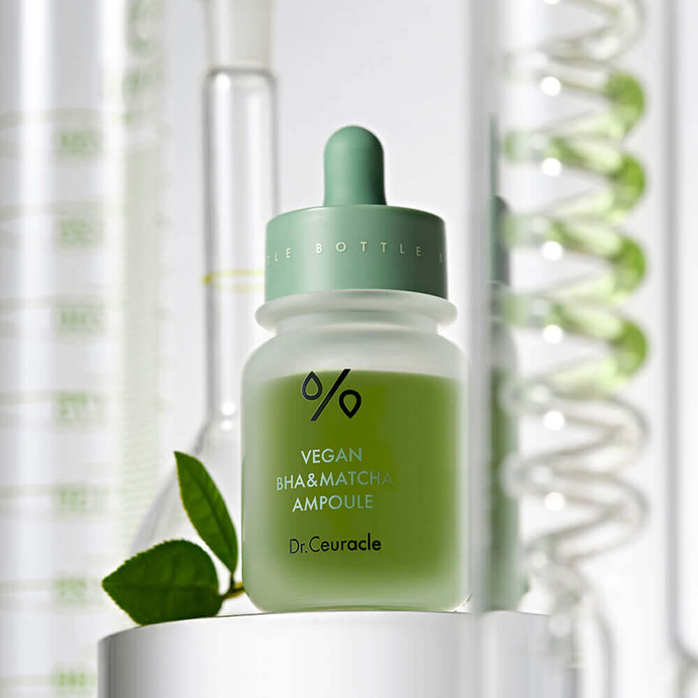 Себорегулирующая ампула с BHA и матчей Dr.Ceuracle Vegan BHA & Matcha Ampoule